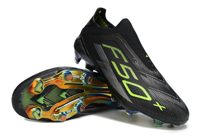 F50+ Laceless Elite FG Electric Stealth - Elite Boots