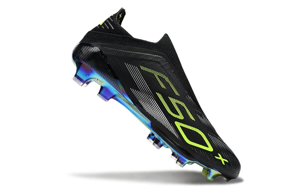 F50+ Laceless Elite FG Electric Stealth - Elite Boots
