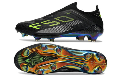 F50+ Laceless Elite FG Electric Stealth - Elite Boots