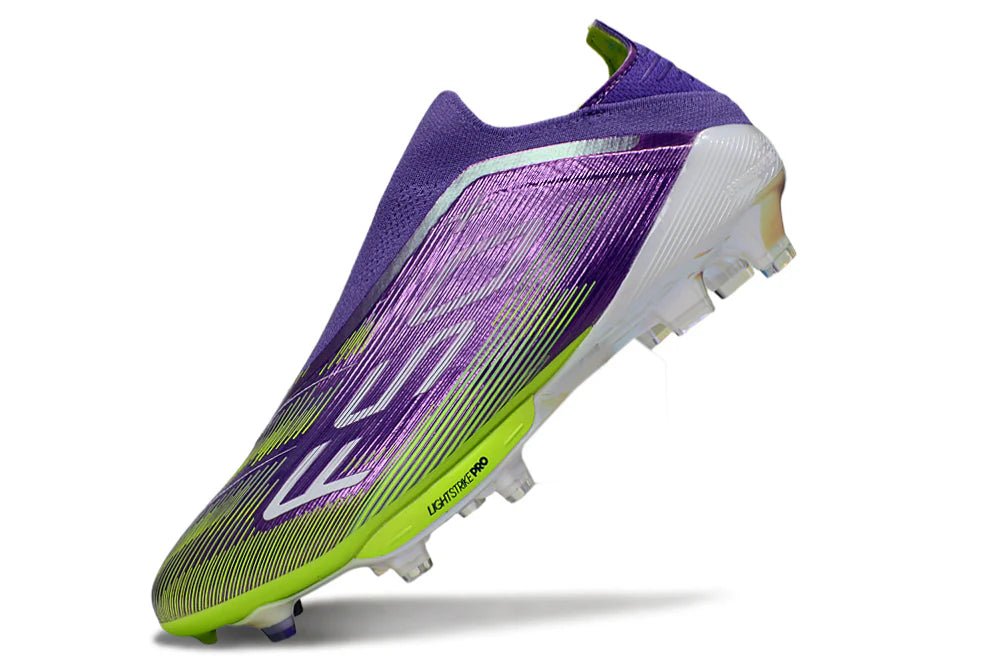 F50+ Laceless Elite FG Purple Rush/Cloud White - Elite Boots