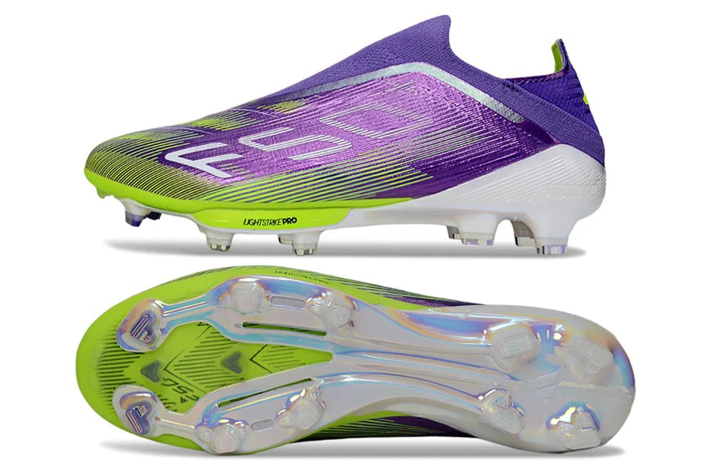 F50+ Laceless Elite FG Purple Rush/Cloud White - Elite Boots