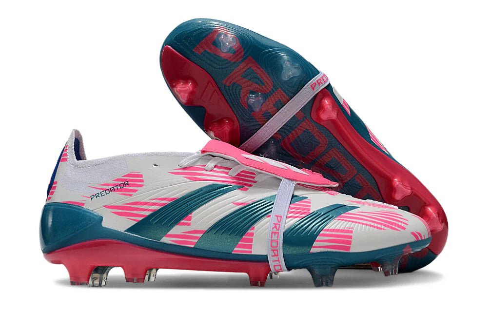 Predator XXIV Elite FT FG White/Pink - Elite Boots