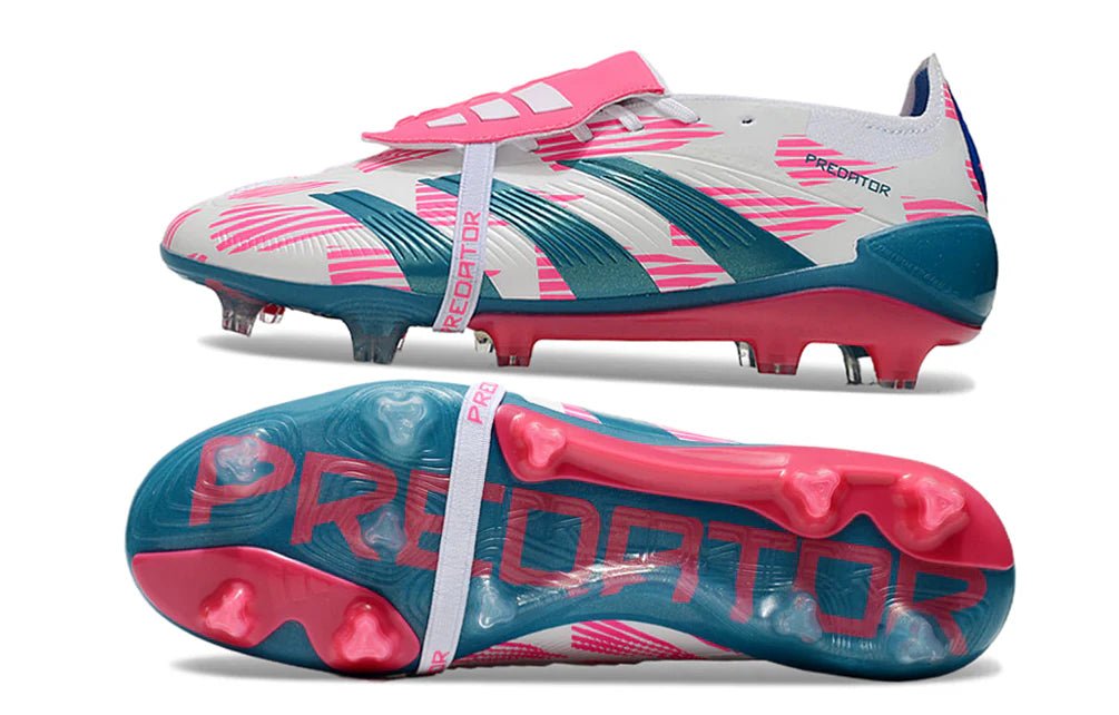 Predator XXIV Elite FT FG White/Pink - Elite Boots