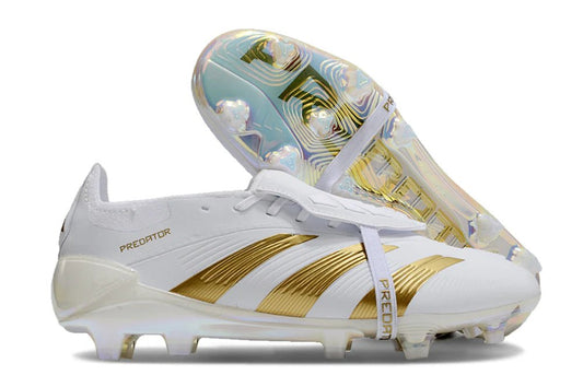 Predator XXIV Elite FT FG White/Gold - Elite Boots