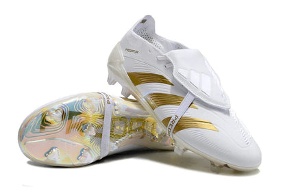 Predator XXIV Elite FT FG White/Gold - Elite Boots