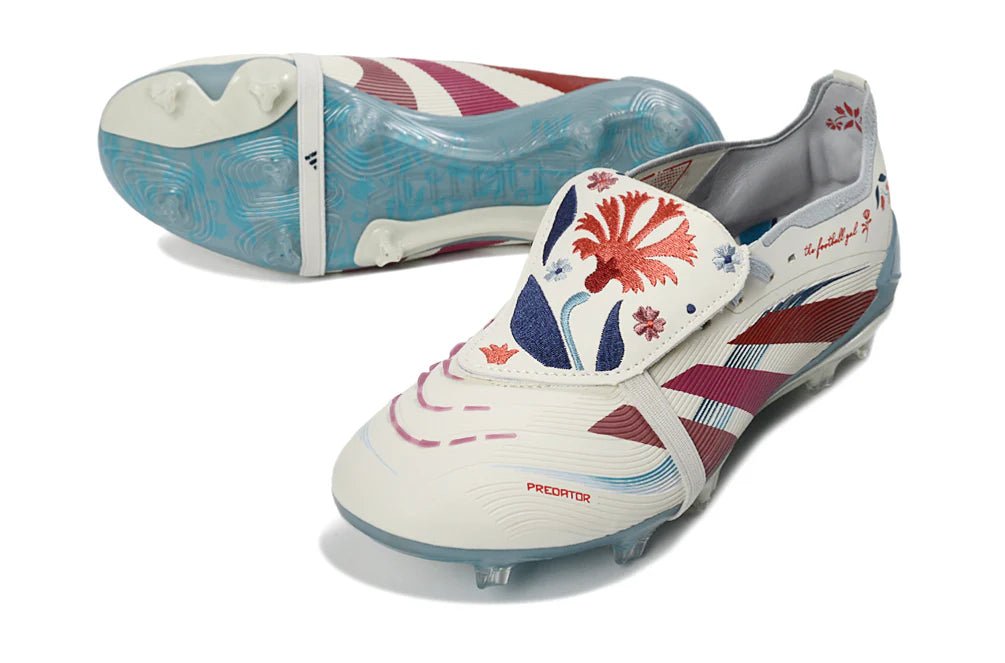 Predator XXV Elite FT FG White/Red Football Gal - Elite Boots
