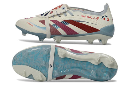Predator XXV Elite FT FG White/Red Football Gal - Elite Boots