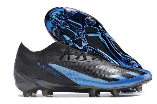 X Crazyfast Laced Elite FG Blue/Black Bugatti - Elite Boots