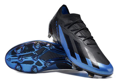 X Crazyfast Laced Elite FG Blue/Black Bugatti - Elite Boots