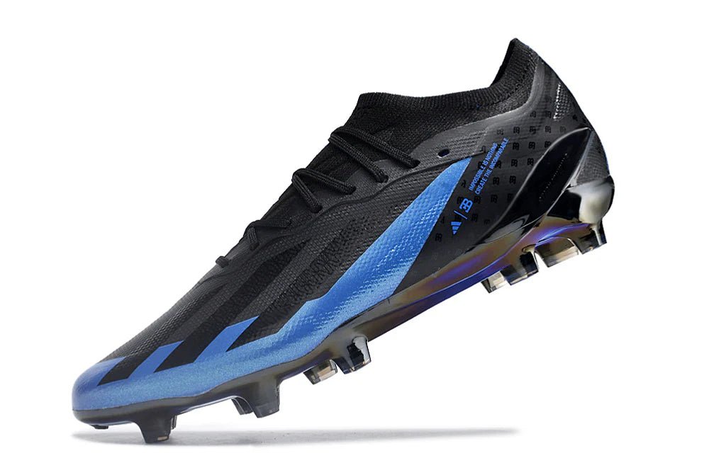 X Crazyfast Laced Elite FG Blue/Black Bugatti - Elite Boots