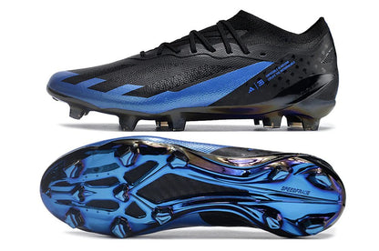 X Crazyfast Laced Elite FG Blue/Black Bugatti - Elite Boots
