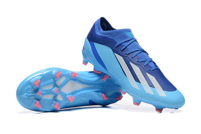 X Crazyfast Laced Elite FG Blue - Elite Boots