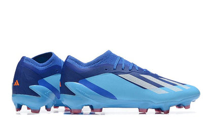 X Crazyfast Laced Elite FG Blue - Elite Boots