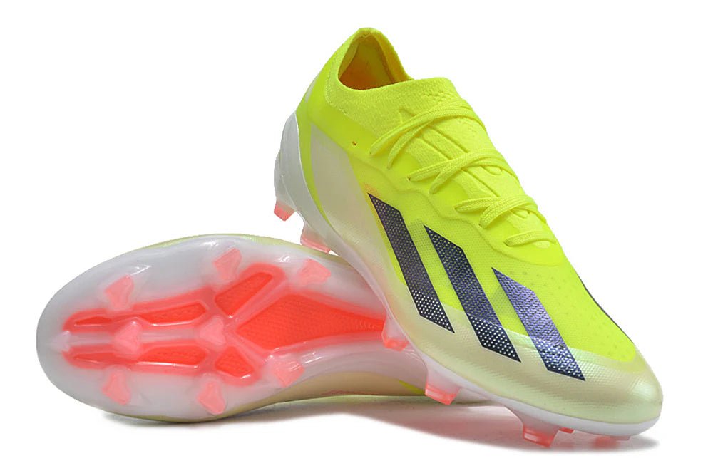 X Crazyfast Laced Elite FG Solar Yellow - Elite Boots