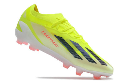 X Crazyfast Laced Elite FG Solar Yellow - Elite Boots
