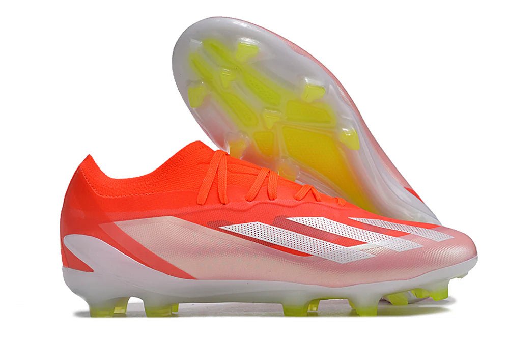 X Crazyfast Laced Elite FG Orange/White Energy Citrus pack - Elite Boots