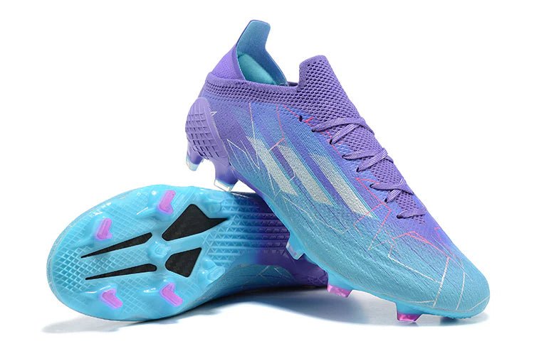 X Speedflow Laced Elite FG Purple/Blue - Elite Boots