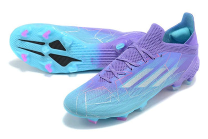 X Speedflow Laced Elite FG Purple/Blue - Elite Boots
