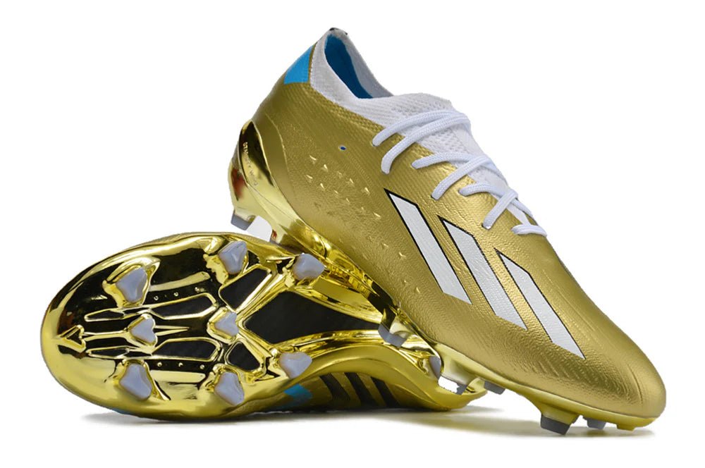 X Speedportal Laced Elite FG Gold 'Leyenda' Messi - Elite Boots