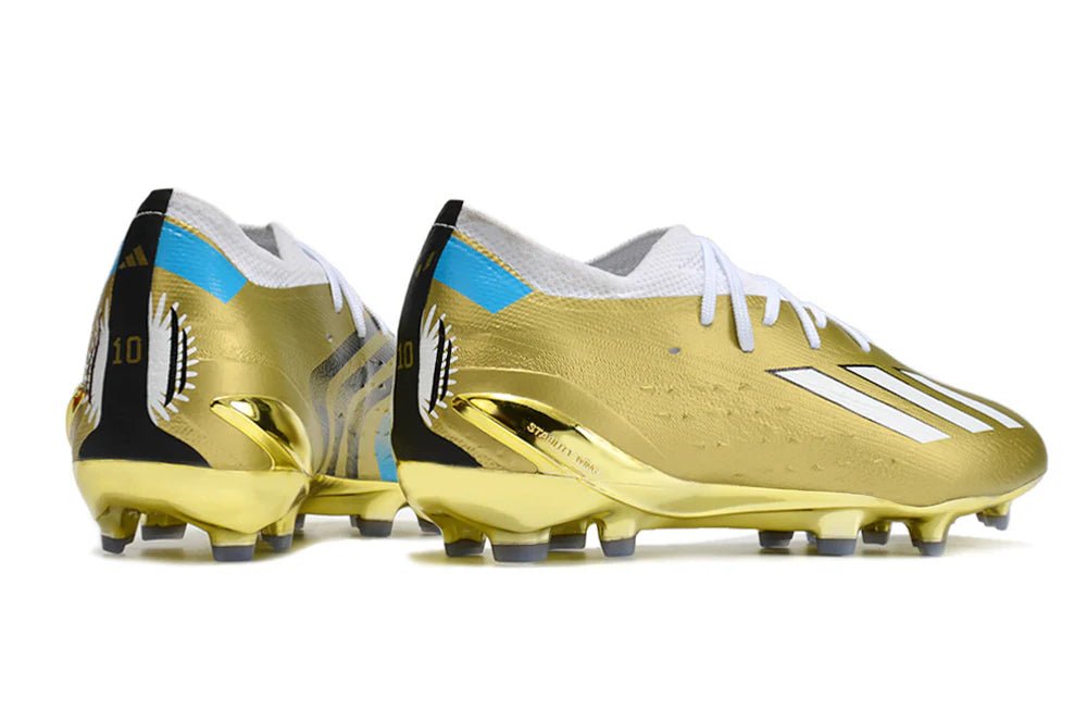 X Speedportal Laced Elite FG Gold 'Leyenda' Messi - Elite Boots