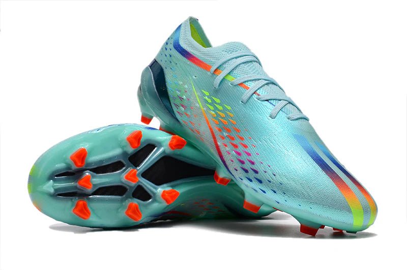 X Speedportal Laced Elite FG Light Blue - Elite Boots