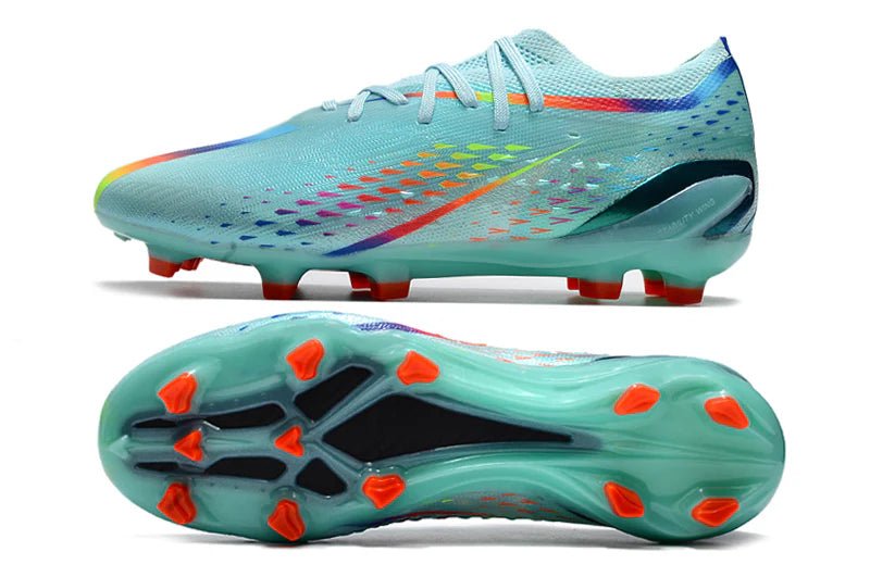 X Speedportal Laced Elite FG Light Blue - Elite Boots