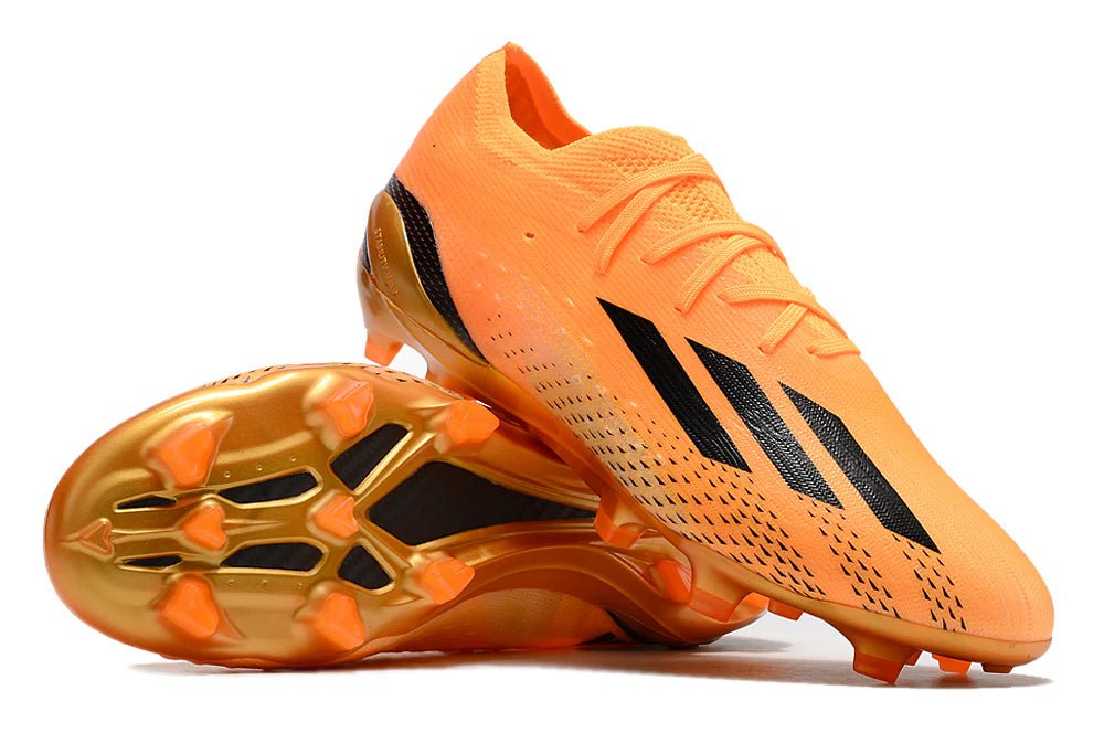 X Speedportal Laced Elite FG Orange/Black - Elite Boots