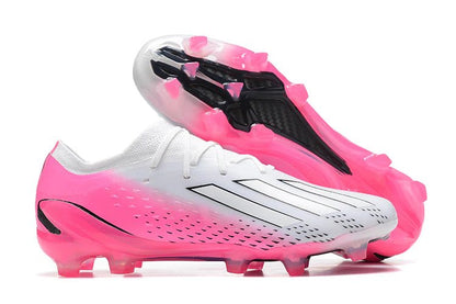 X Speedportal Laced Elite FG White/Shock Pink - Elite Boots