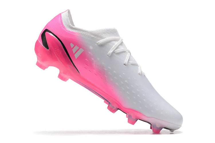 X Speedportal Laced Elite FG White/Shock Pink - Elite Boots