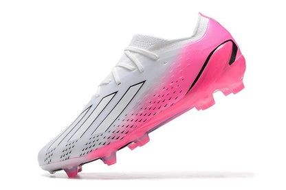 X Speedportal Laced Elite FG White/Shock Pink - Elite Boots