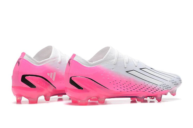 X Speedportal Laced Elite FG White/Shock Pink - Elite Boots