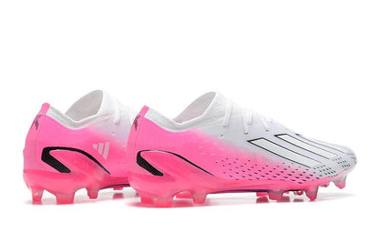 X Speedportal Laced Elite FG White/Shock Pink - Elite Boots