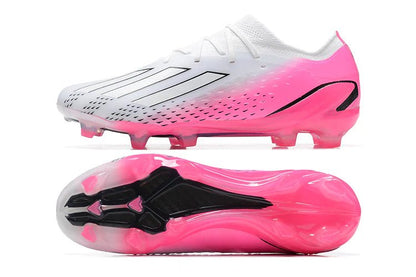 X Speedportal Laced Elite FG White/Shock Pink - Elite Boots