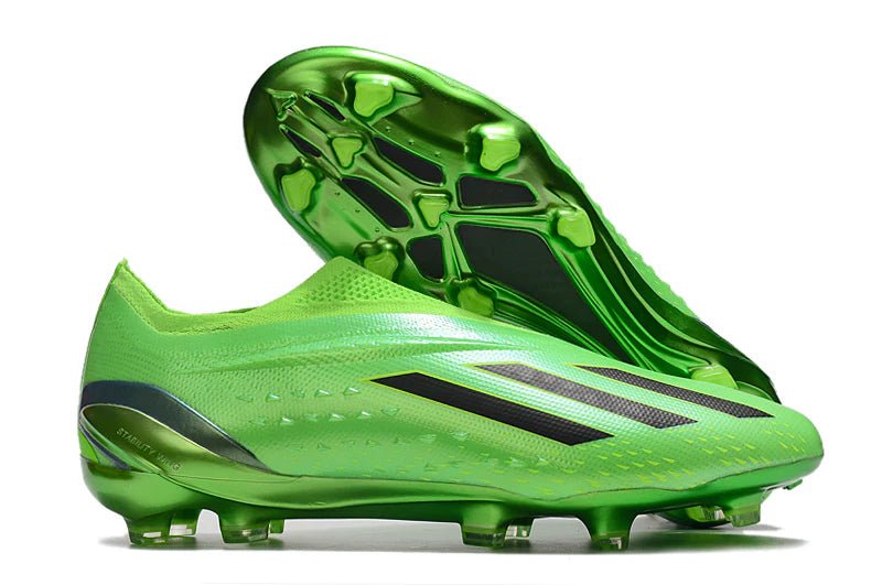 X Speedportal Laceless Elite FG Bright Green - Elite Boots