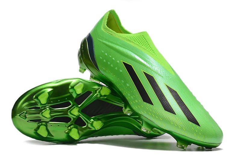 X Speedportal Laceless Elite FG Bright Green - Elite Boots