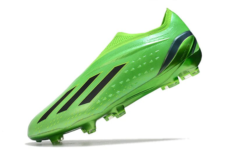 X Speedportal Laceless Elite FG Bright Green - Elite Boots
