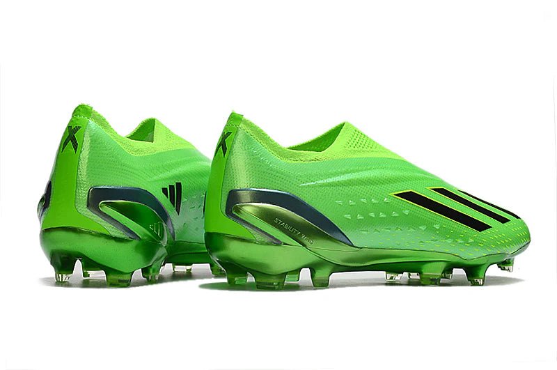 X Speedportal Laceless Elite FG Bright Green - Elite Boots