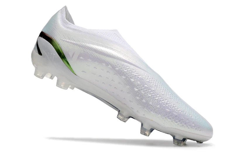 X Speedportal Laceless Elite FG White - Elite Boots
