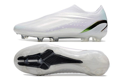 X Speedportal Laceless Elite FG White - Elite Boots