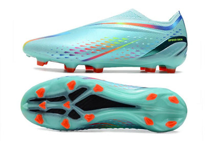 X Speedportal Laceless Elite FG Light Blue - Elite Boots