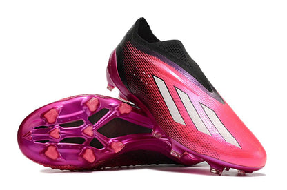 X Speedportal Laceless Elite FG Pink/Black "Own Your Football" - Elite Boots
