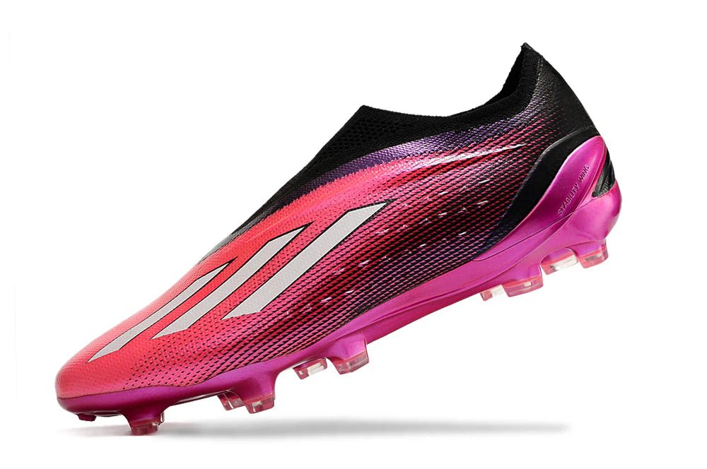 X Speedportal Laceless Elite FG Pink/Black "Own Your Football" - Elite Boots