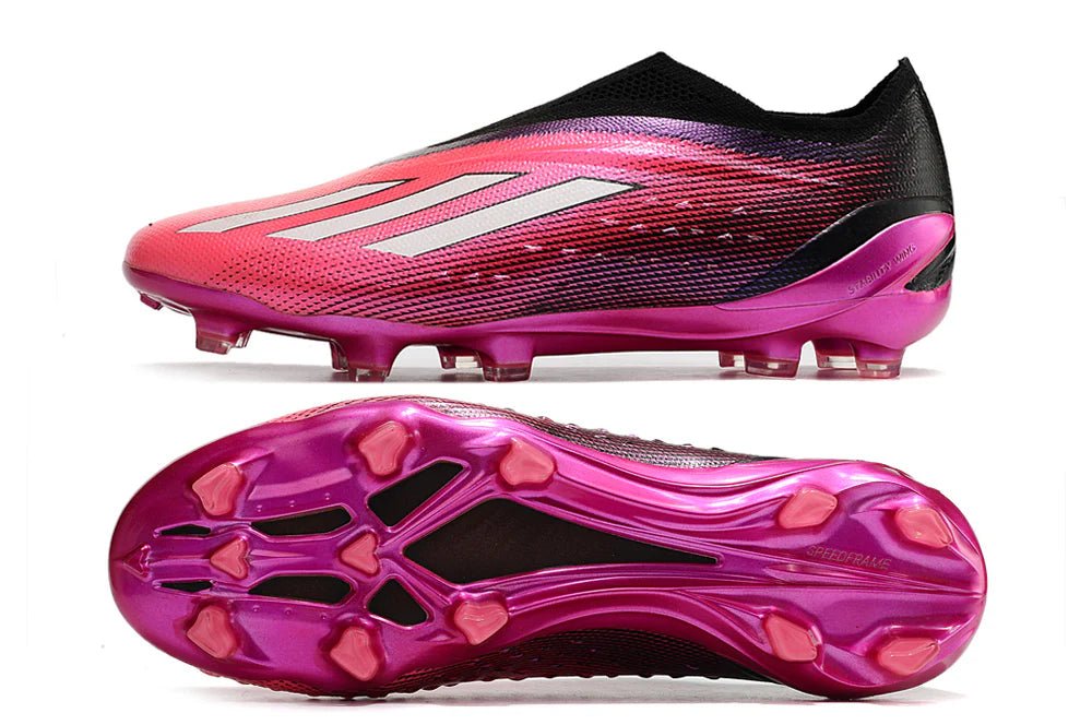 X Speedportal Laceless Elite FG Pink/Black "Own Your Football" - Elite Boots