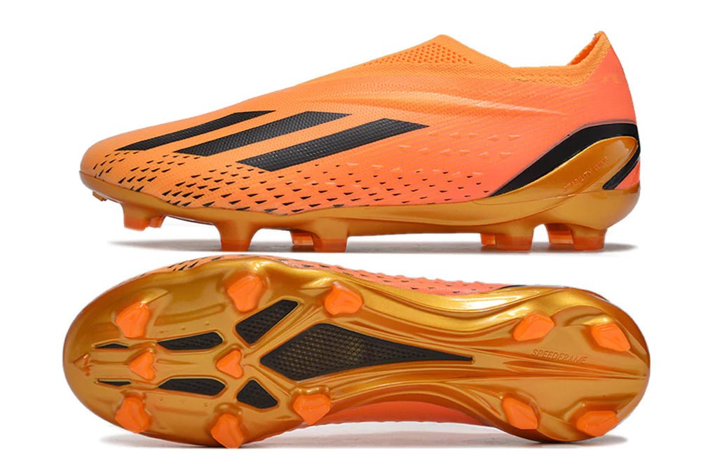 X Speedportal Laceless Elite FG Orange Heatspawn Pack - Elite Boots