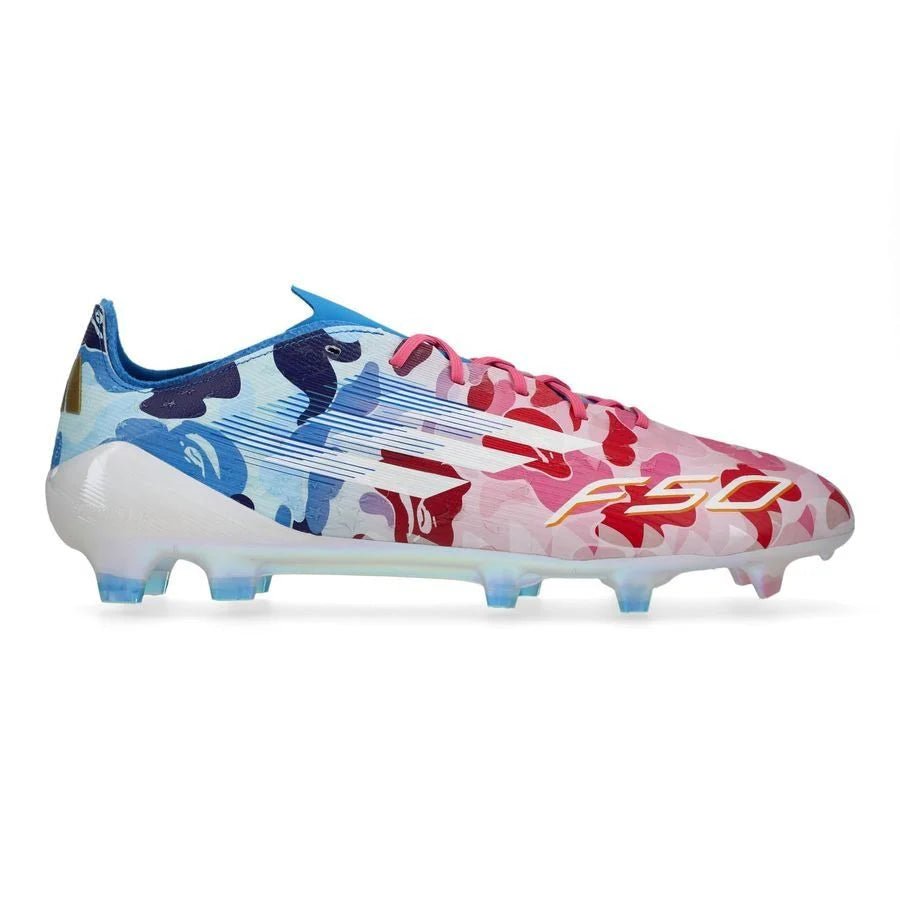 F50 Laced Elite FG Red/Blue Bape - Elite Boots