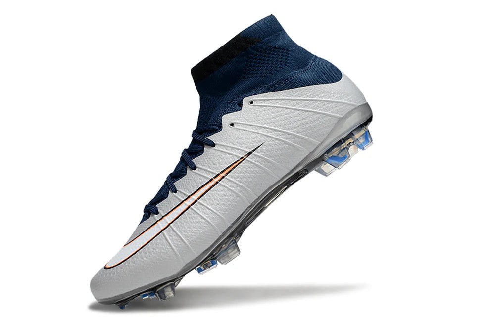 Mercurial Superfly IV Elite FG Silver/Blue - Elite Boots