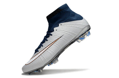 Mercurial Superfly IV Elite FG Silver/Blue - Elite Boots