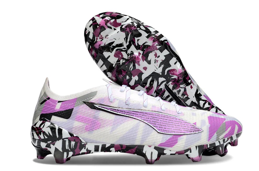 Ultra V Ultimate Elite FG Purple/White 'Forever' pack - Elite Boots