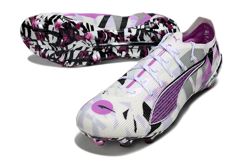 Ultra V Ultimate Elite FG Purple/White 'Forever' pack - Elite Boots