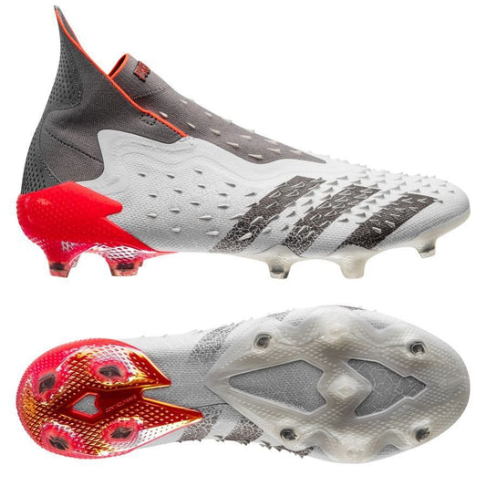 Predator Freak + FG White/Solar Red WhiteSpark - Elite Boots